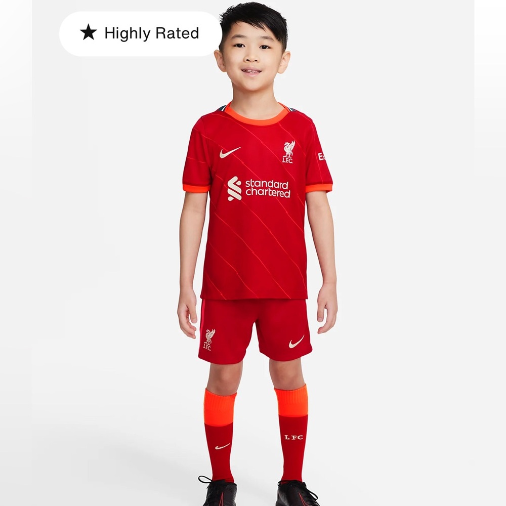 Liverpool FC Little Kids' Kit 2021/22 Home